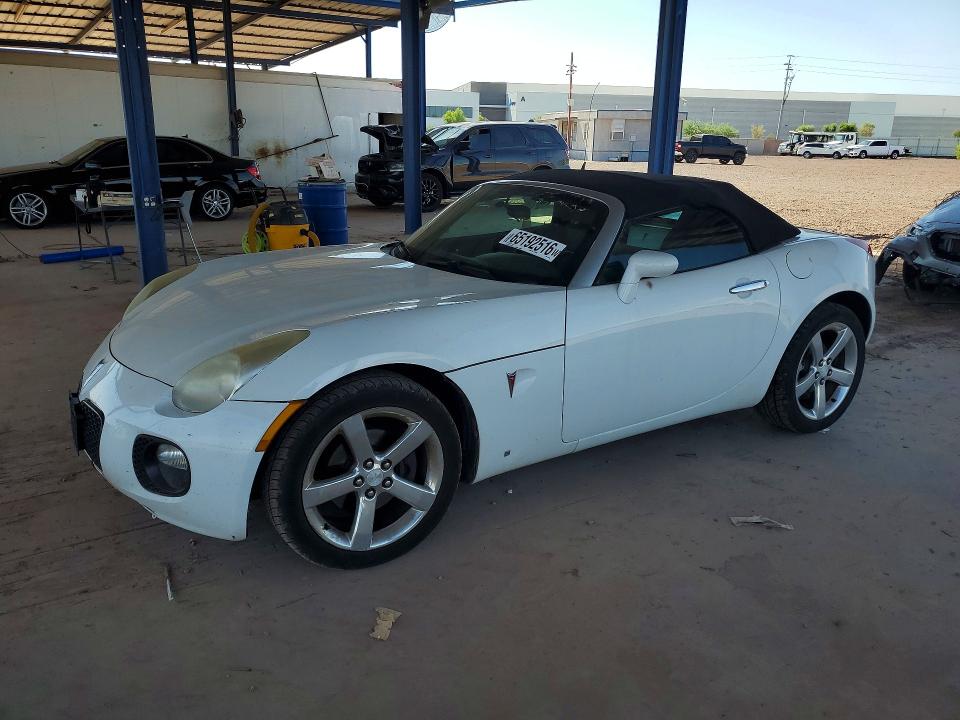 2007 Pontiac Solstice VIN 1G2MG35X37Y124140 COPART salvage auction — MINOR DENT/SCRATCHES, AZ - CERTIFICATE OF TITLE, sold $1,150 on 2026-09-08 (photo 1)