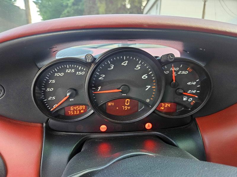 1998 Porsche Boxster VIN WP0CA2986WU623669 COPART salvage auction — MINOR DENT/SCRATCHES, GA - CERT OF TITLE-REBUILT (P), sold $1,500 on 2026-09-08 (photo 8)