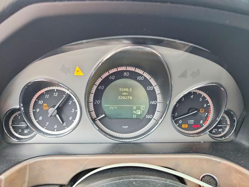 2011 Mercedes-benz E-class VIN WDDHF5GB5BA410785 COPART salvage auction — FRONT END, FL - CERT OF TITLE SLVG REBUILDABLE, sold $550 on 2026-08-14 (photo 9)