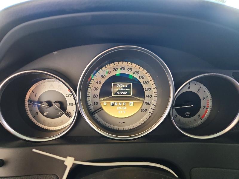 2012 Mercedes-benz C-klasse VIN WDDGF8BB7CR205332 COPART salvage auction — FRONT END, Fl - Cert Of Ttl-Rebuilt&Slvg Rbld, sold $925 on 2026-08-19 (photo 9)