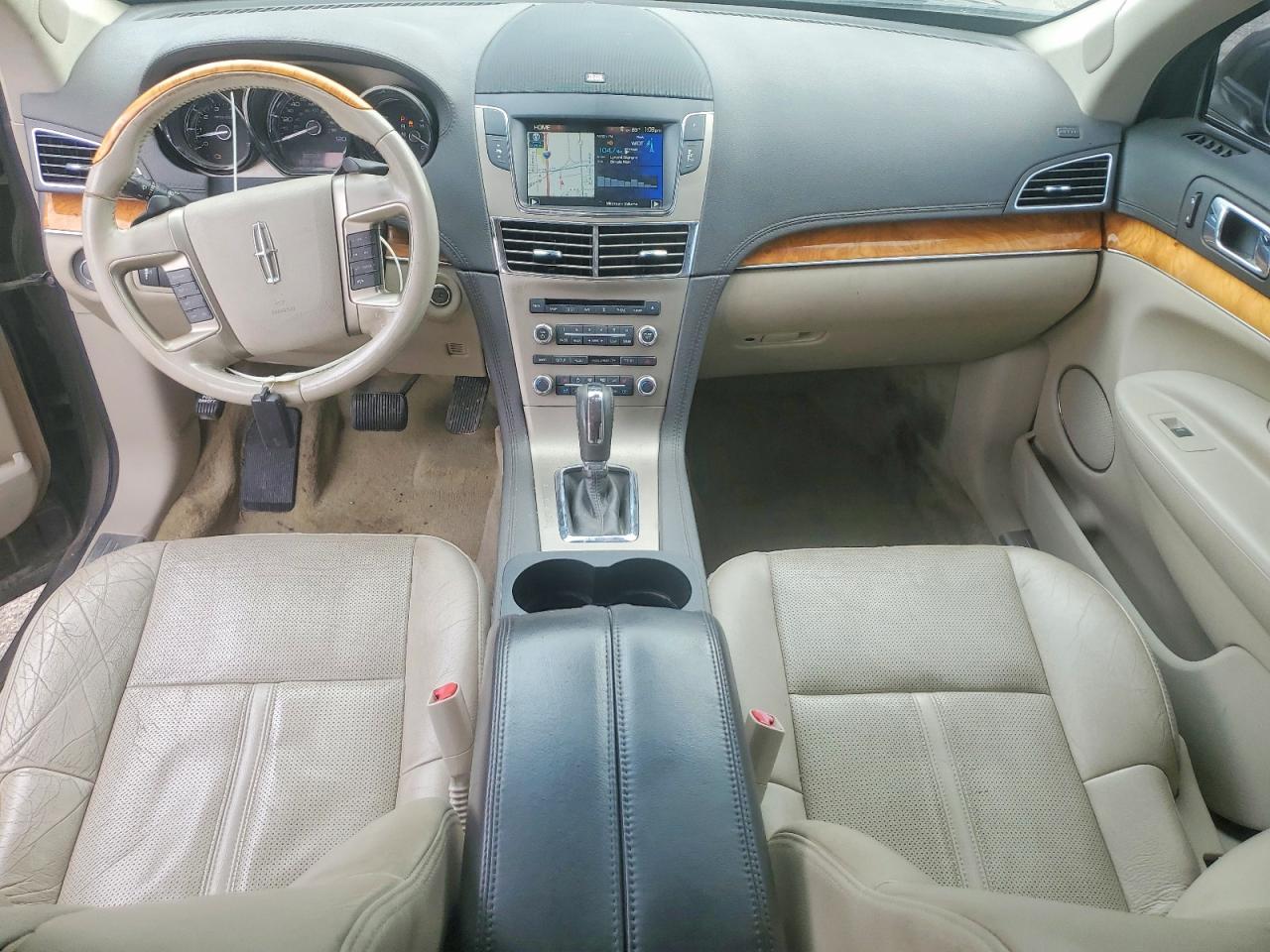 2012 Lincoln MKT VIN 2LMHJ5AT8CBL53224 COPART salvage auction — Minor Dent/Scratches, MI - CERTIFICATE OF TITLE, sold $1,100 on 2026-09-11 (photo 8)