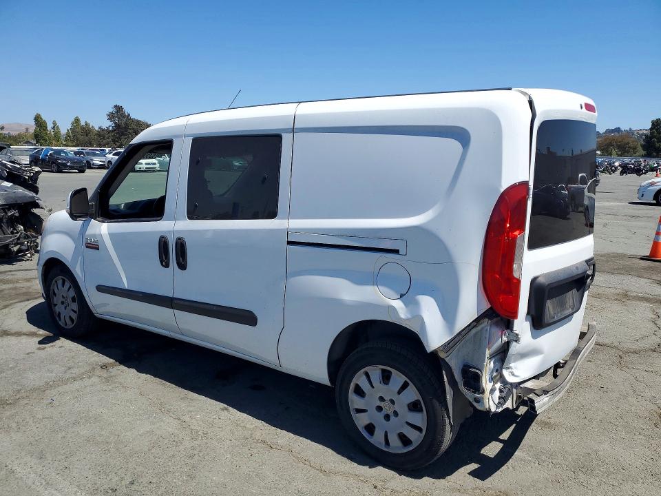 2017 Ram Promaster city VIN ZFBERFBBXH6D72781 COPART salvage auction — REAR END, Ca - Salvage Certificate, sold $1,700 on 2026-08-07 (photo 2)