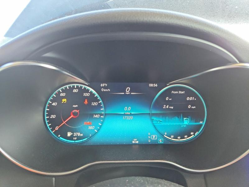 2023 Mercedes-benz C class VIN W1KWJ8DB0PG118431 COPART salvage auction — FRONT END, CA - SALVAGE CERTIFICATE, sold $15,500 on 2026-08-20 (photo 9)