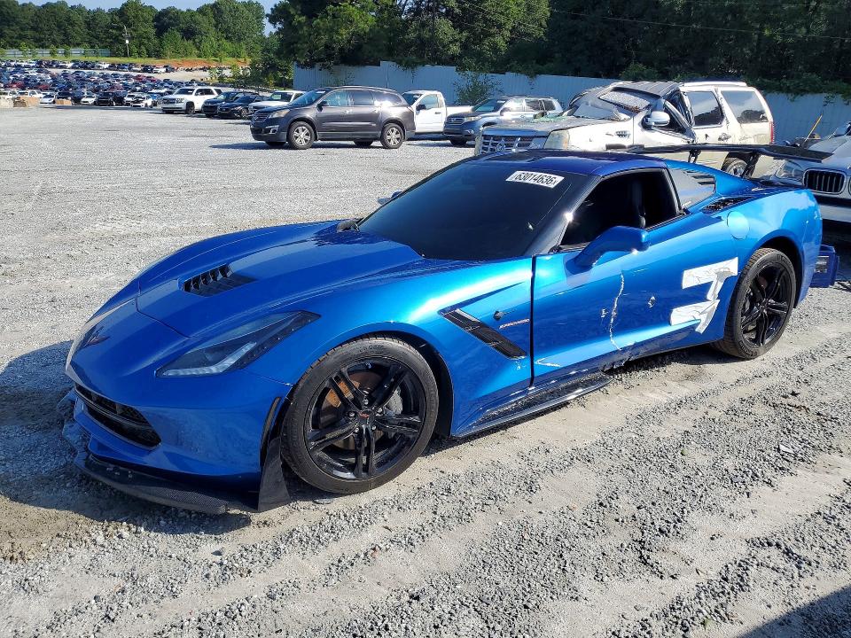 2016 Chevrolet Corvette stingray VIN 1G1YA2D71G5104280 — COPART salvage auction photo
