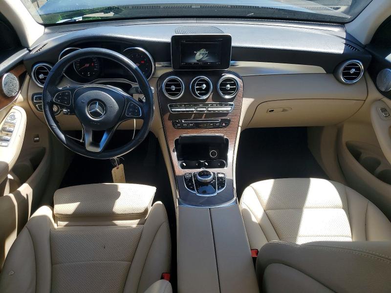 2019 Mercedes-benz Glc VIN WDC0G4KB3KF615086 COPART salvage auction — FRONT END, Ca - Salvage Certificate, sold $6,800 on 2026-08-20 (photo 8)