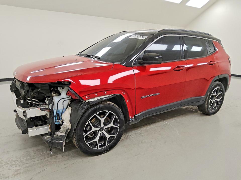 2025 Jeep Compass VIN 3C4NJDCN2ST552705 — COPART salvage auction photo