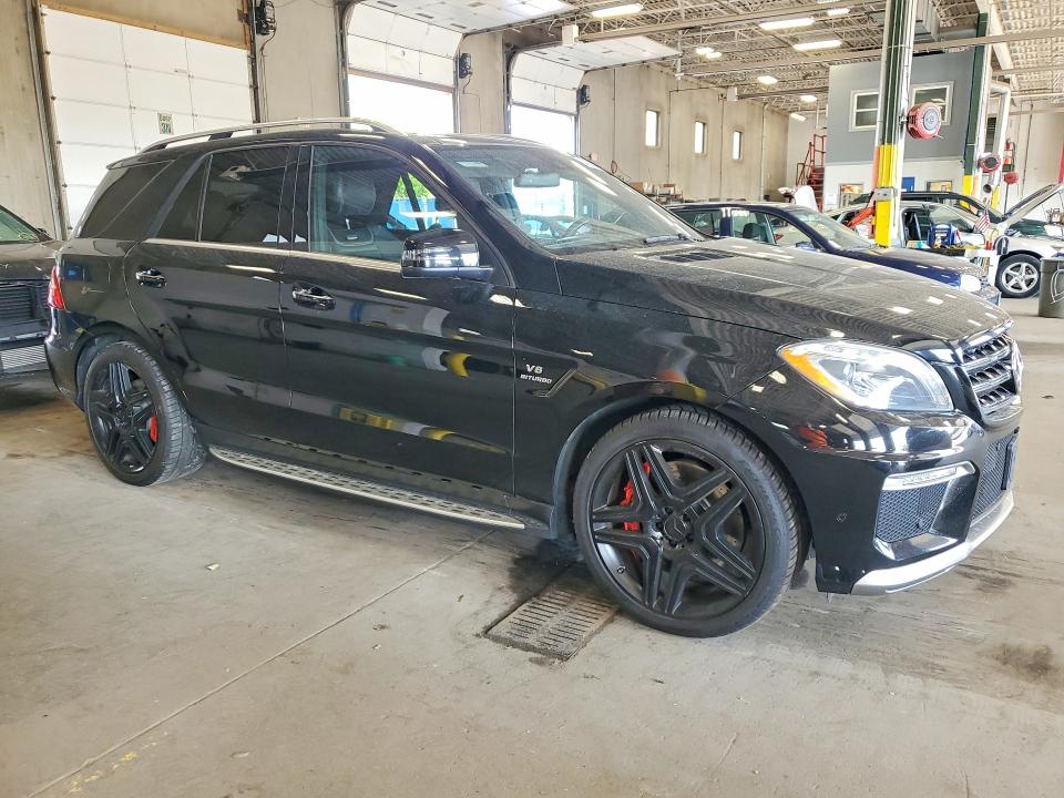 2014 Mercedes-benz M-klasse amg VIN 4JGDA7EBXEA317167 COPART salvage auction — MINOR DENT/SCRATCHES, Mn - Certificate Of Title, sold $8,300 on 2026-08-18 (photo 4)