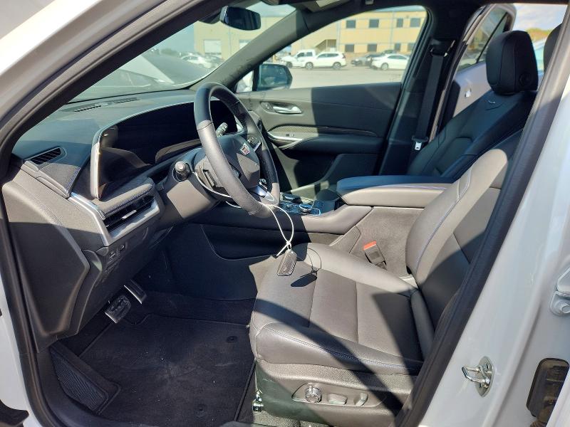 2025 Cadillac Xt4 VIN 1GYFZER46SF146612 COPART salvage auction — FRONT END, Tx - Salvage Vehicle Title, sold $7,800 on 2026-09-03 (photo 7)
