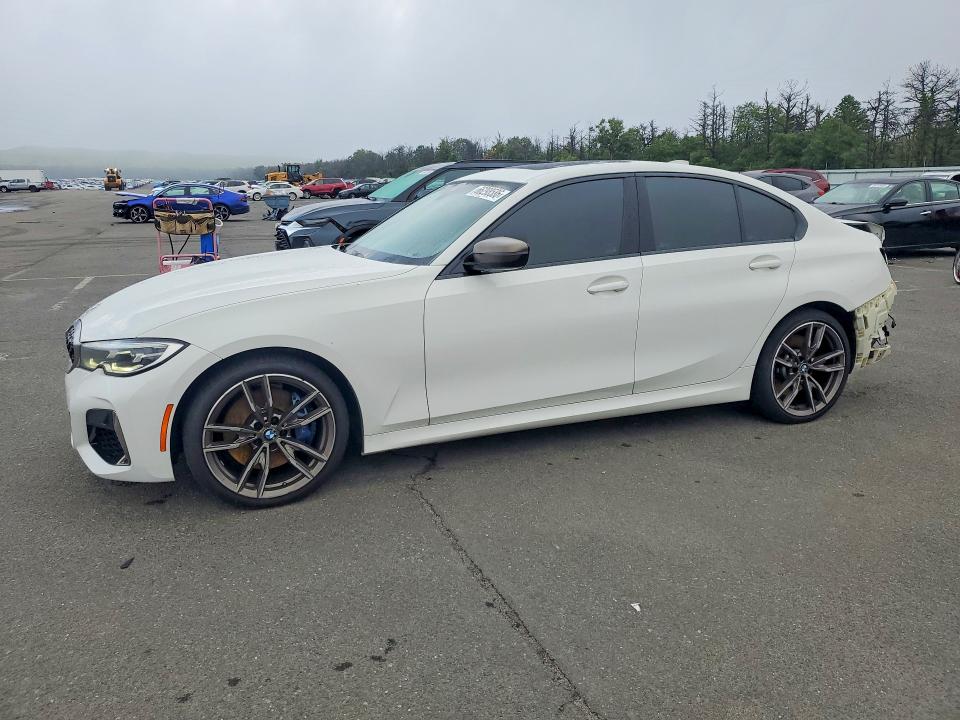 2020 BMW M3 VIN WBA5U9C02LFH25482 — COPART salvage auction photo