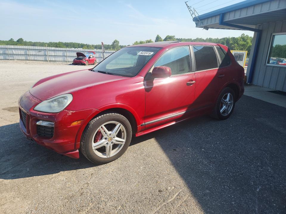 2008 Porsche Cayenne VIN WP1AD29PX8LA71199 COPART salvage auction — MINOR DENT/SCRATCHES, Tn - Certificate Of Title, sold $625 on 2026-08-11 (photo 1)