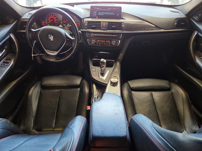 2015 BMW 3er VIN WBA3B9G50FNR93070 COPART salvage auction — REAR END, Ms - Certificate Of Title (P), sold $775 on 2026-08-19 (photo 8)