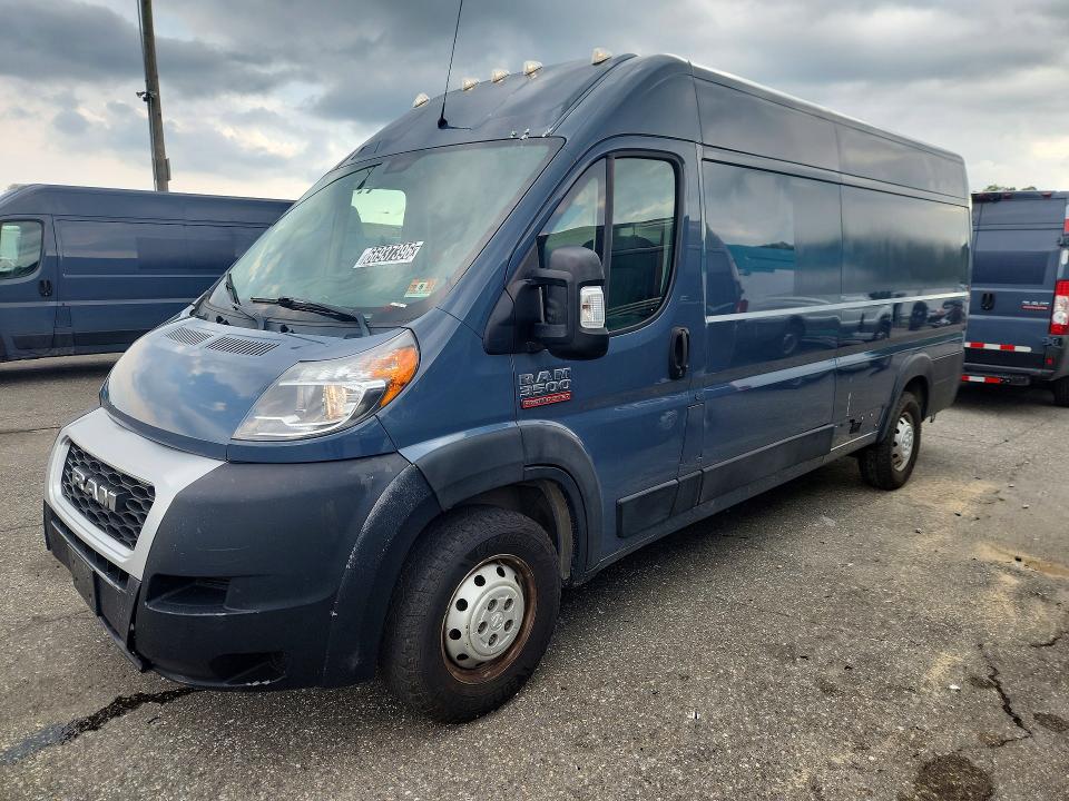 2020 Ram Promaster 3500 VIN 3C6URVJGXLE140091 — COPART salvage auction photo