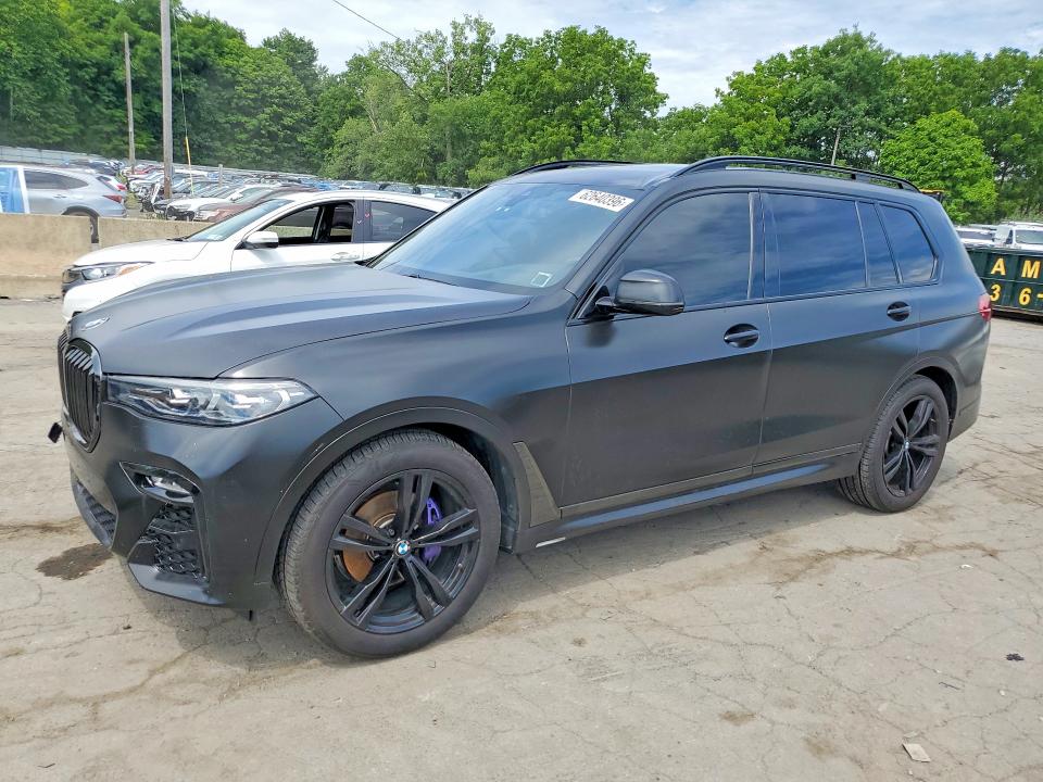 2021 BMW X7 VIN 5UXCW2C07M9G71722 — COPART salvage auction photo