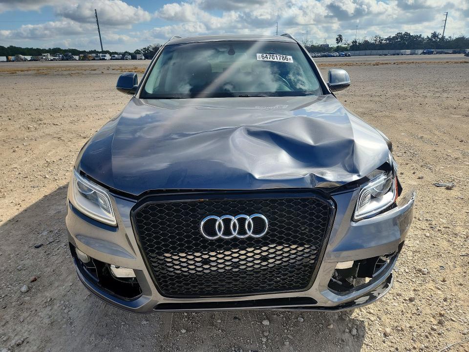 2017 Audi Q5 VIN WA1C2AFP5HA067517 COPART salvage auction — FRONT END, TX - CERT OF TITLE-REBUILT SALVAGE, sold $1,650 on 2026-08-22 (photo 5)