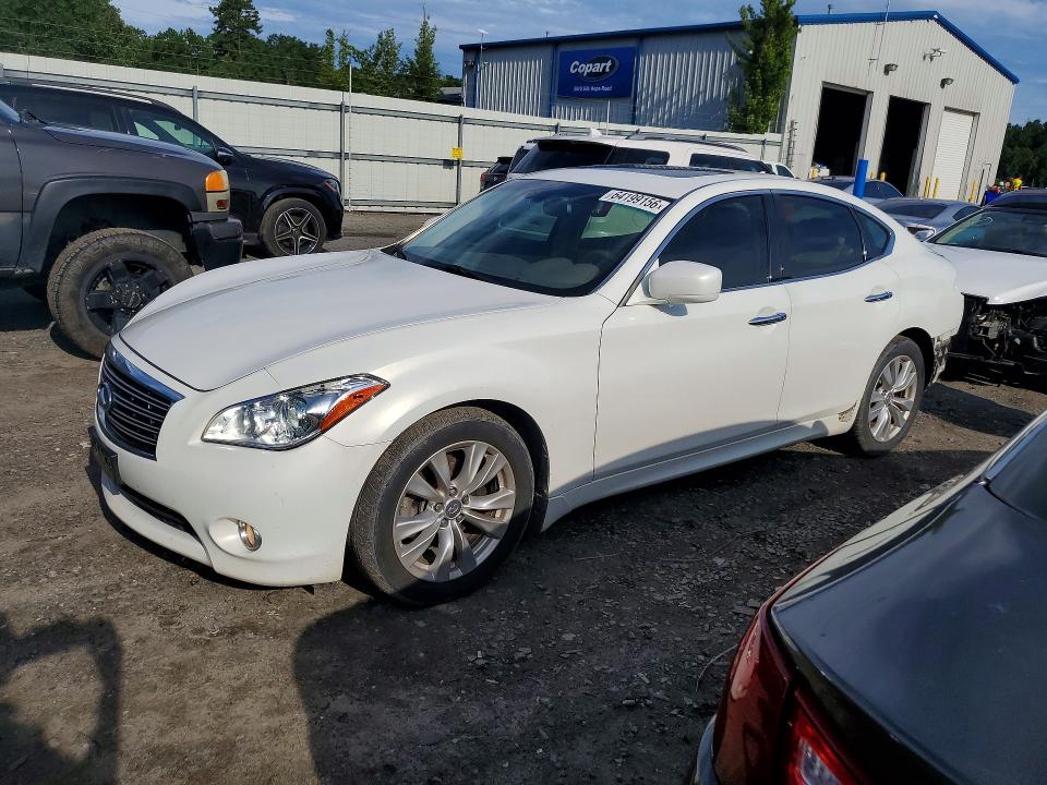 2011 Infiniti M VIN JN1BY1AP0BM322722 COPART salvage auction — REAR END, Ga - Cert Of Title-Salvage, sold $925 on 2026-08-27 (photo 1)