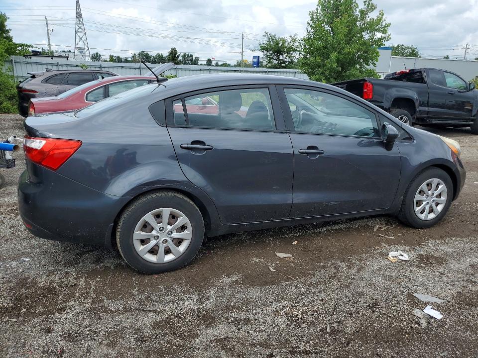 2012 Kia Rio VIN KNADM4A32C6087193 COPART salvage auction — VANDALISM, ON - PERMIT NO BRAND - UNFIT, sold $325 on 2026-09-10 (photo 3)
