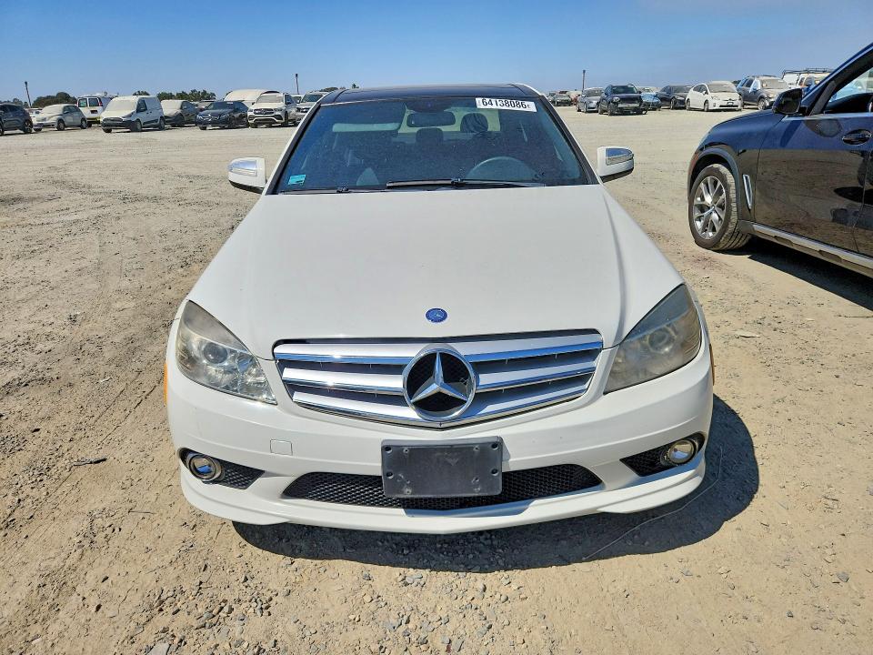 2008 Mercedes-benz C class VIN WDDGF54X58R023837 COPART salvage auction — REAR END, CA - SALVAGE CERTIFICATE, sold $100 on 2026-08-13 (photo 5)