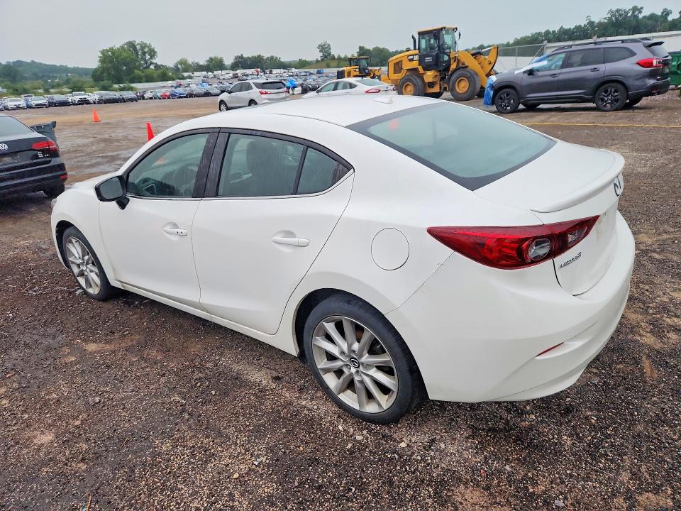 2017 Mazda 3 VIN 3MZBN1V73HM136408 COPART salvage auction — HAIL, Wi - Certificate Of Title, sold $7,300 on 2026-08-18 (photo 2)