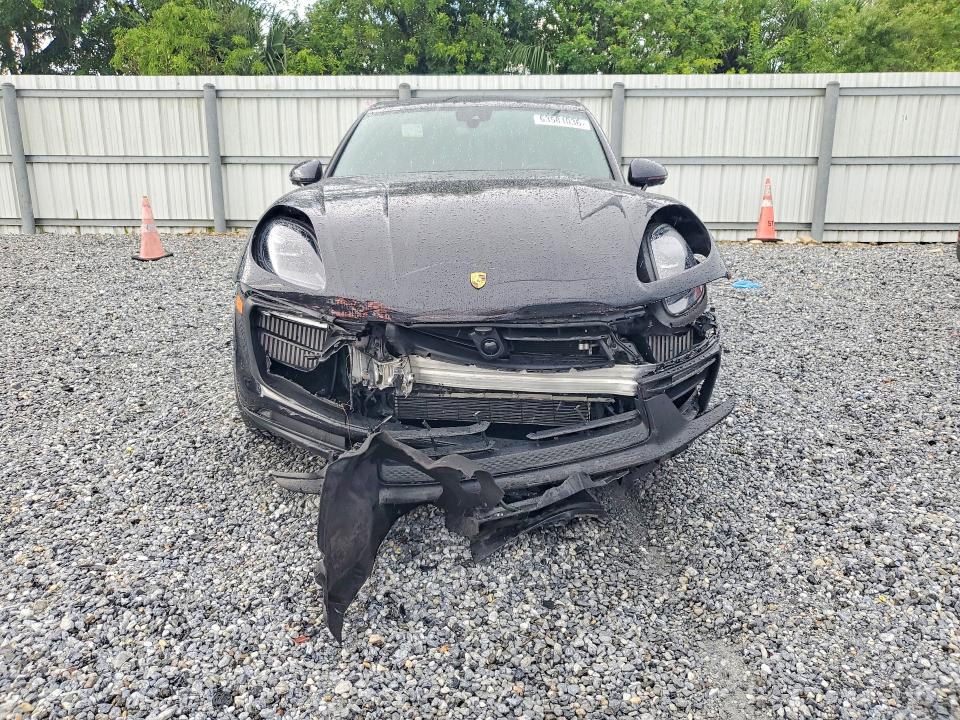 2024 Porsche Macan VIN WP1AF2A59RLB56508 COPART salvage auction — FRONT END, Fl - Cert Of Title Slvg Rebuildable, sold $26,750 on 2026-08-18 (photo 5)