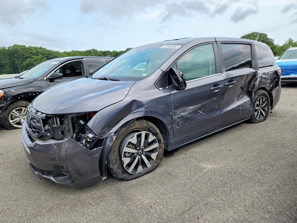 2025 Honda Odyssey VIN 5FNRL6H65SB081401 — COPART salvage auction photo