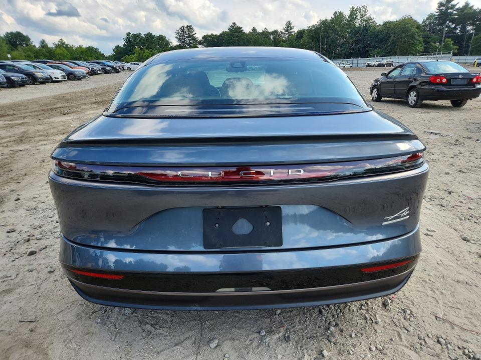 2025 Lucid Air VIN 50EA1TEAXSA006174 COPART salvage auction — FRONT END, Ma - Cert Of Title-Salvage, sold $9,500 on 2026-10-01 (photo 6)