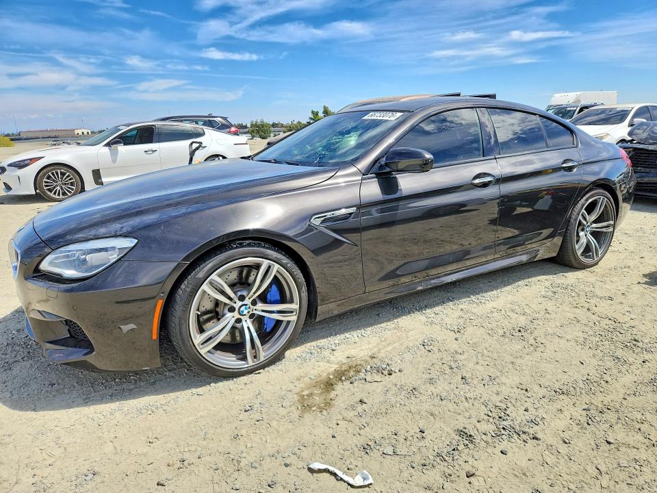 2016 BMW M6 VIN WBS6E9C53GGF92644 COPART salvage auction — REAR END, Ca - Dis/Dlr/Exp Only Clean Title (P), sold $12,200 on 2026-09-01 (photo 1)