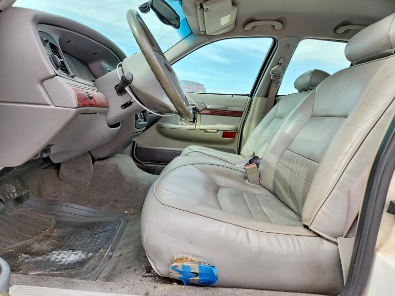 2001 Mercury Grand marquis VIN 2MEFM75W41X620999 COPART salvage auction — NORMAL WEAR, TX - CERTIFICATE OF TITLE, sold $500 on 2026-09-01 (photo 7)