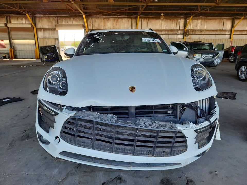 2018 Porsche Macan VIN WP1AB2A53JLB30731 COPART salvage auction — FRONT END, Va - Certificate Of Title (P), sold $450 on 2026-08-10 (photo 5)