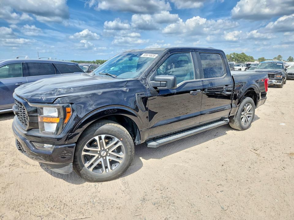 2023 Ford F-150 lightning VIN 1FTEW1C52PKF38909 COPART salvage auction — SIDE, TX - SALVAGE VEHICLE TITLE, sold $13,100 on 2026-08-21 (photo 1)