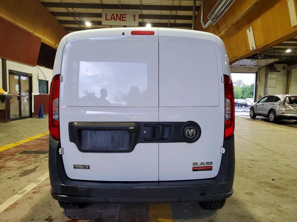 2020 Ram Promaster city VIN ZFBHRFAB5L6S45490 COPART salvage auction — MECHANICAL, Ny - Certificate Of Title, sold $2,950 on 2026-08-13 (photo 6)