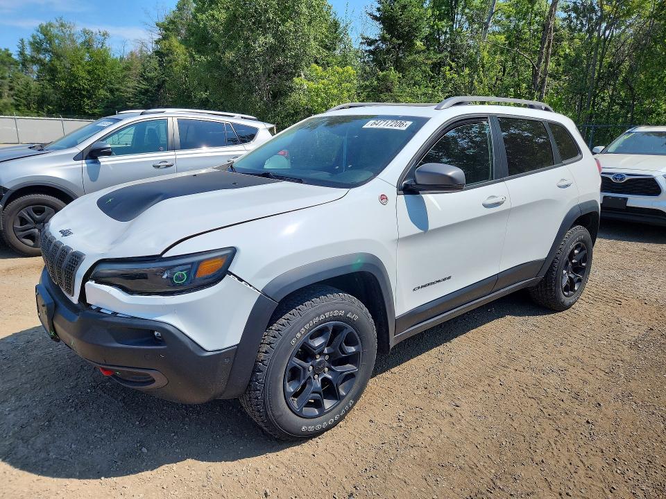 2021 Jeep Cherokee VIN 1C4PJMBX2MD205718 — COPART salvage auction photo
