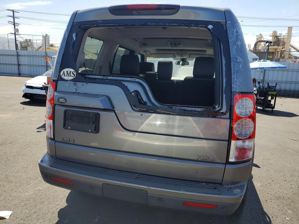 2011 Land rover Lr4 VIN SALAK2D48BA579400 COPART salvage auction — VANDALISM, Ca - Salvage Certificate, sold $1,400 on 2026-08-26 (photo 6)