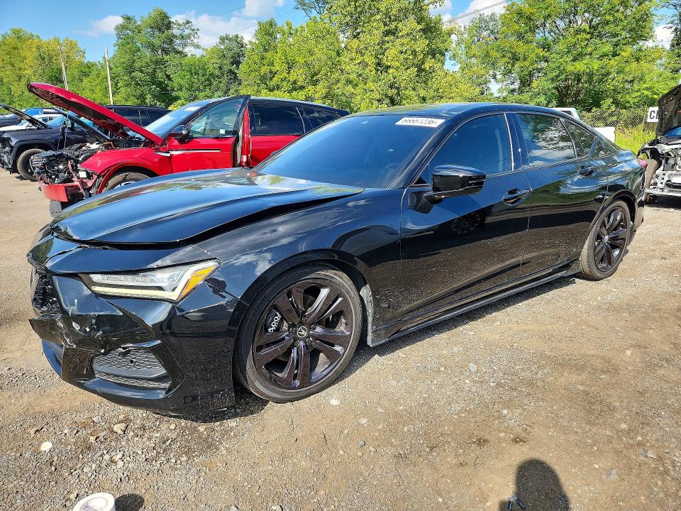 2021 Acura Tlx VIN 19UUB5F48MA007458 — COPART salvage auction photo