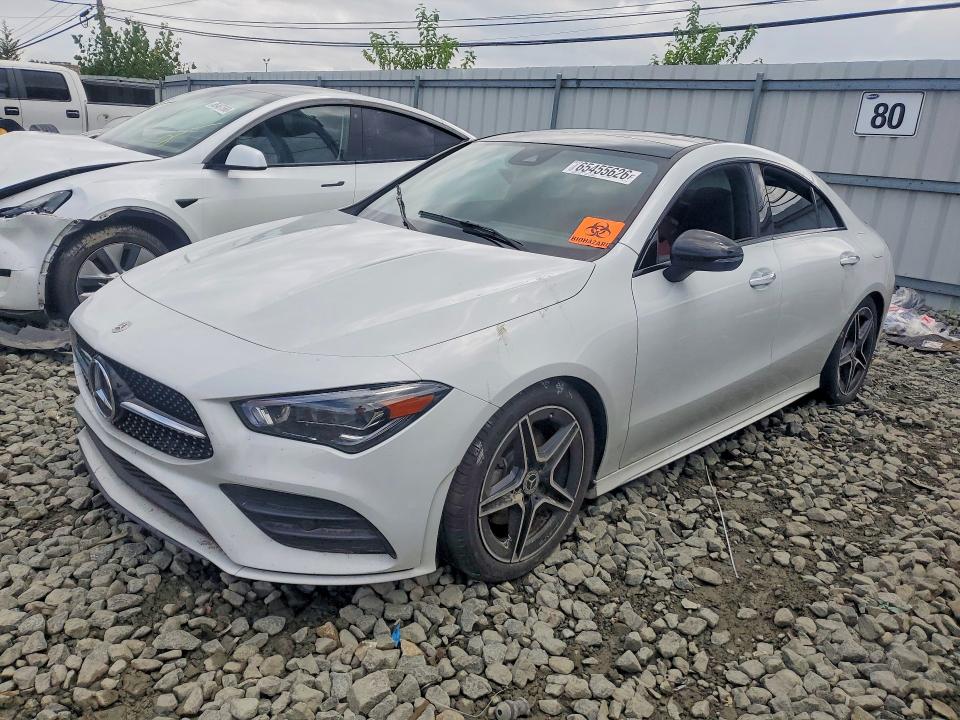 2022 Mercedes-benz Cla-klasse VIN W1K5J4HB2NN285932 — COPART salvage auction photo