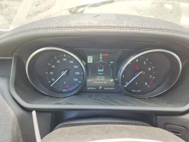 2016 Land rover Range rover sport VIN SALWR2VF1GA563967 COPART salvage auction — MECHANICAL, CA - DIS/DLR/EXP ONLY CLEAN TITLE, sold $3,650 on 2026-09-01 (photo 9)