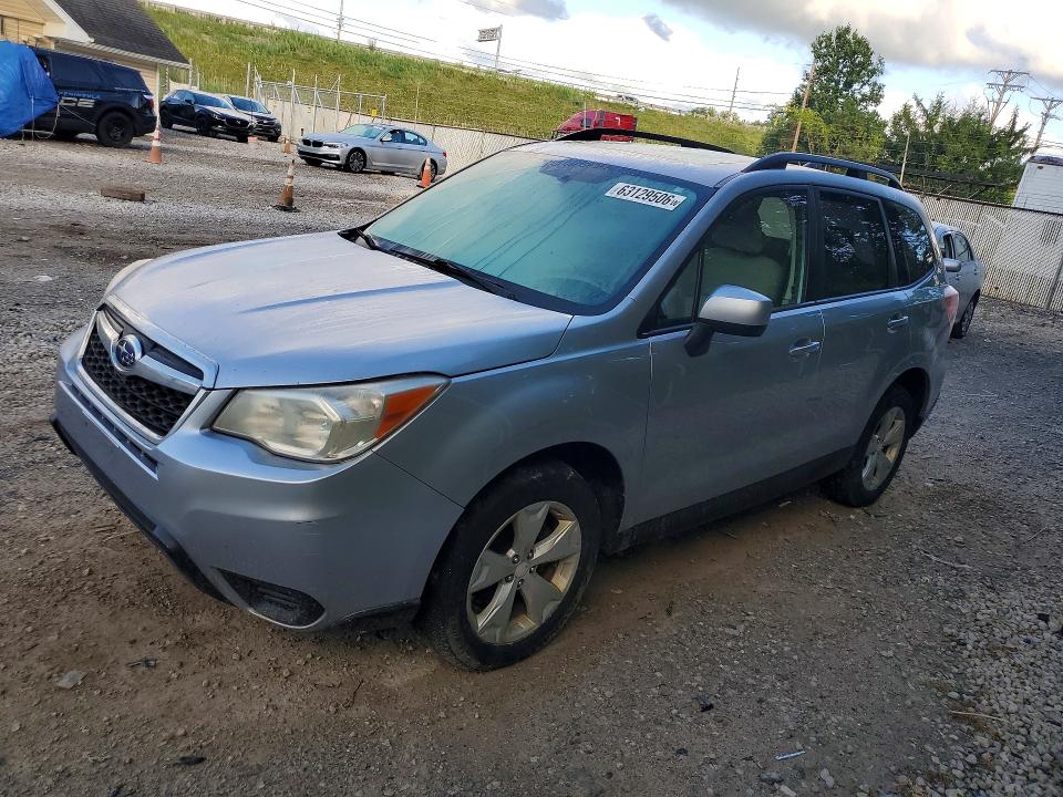 2016 Subaru Forester VIN JF2SJADC3GH438301 COPART salvage auction — MINOR DENT/SCRATCHES, Salvage Title, sold $725 on 2026-09-09 (photo 1)
