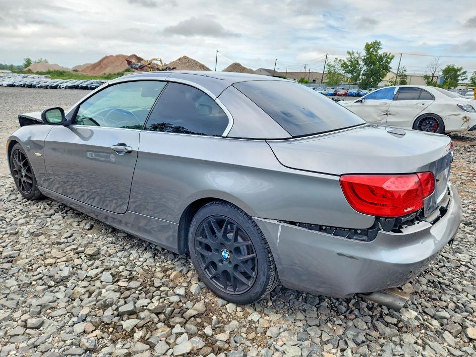 2013 BMW 3er VIN WBADW7C52DE731552 COPART salvage auction — FRONT END, Ny - Mv-907A Salvage Certificate, sold $475 on 2026-08-13 (photo 2)