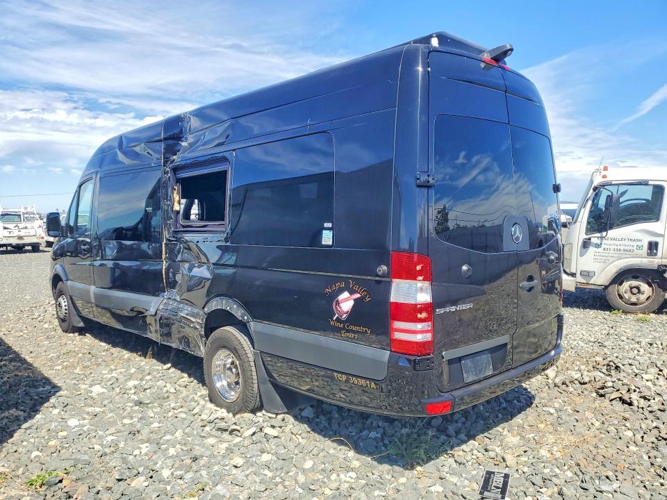 2017 Mercedes-benz Sprinter VIN WDAPF4CC7HP411041 COPART salvage auction — SIDE, Ca - Salvage Certificate, sold $8,200 on 2026-10-07 (photo 2)