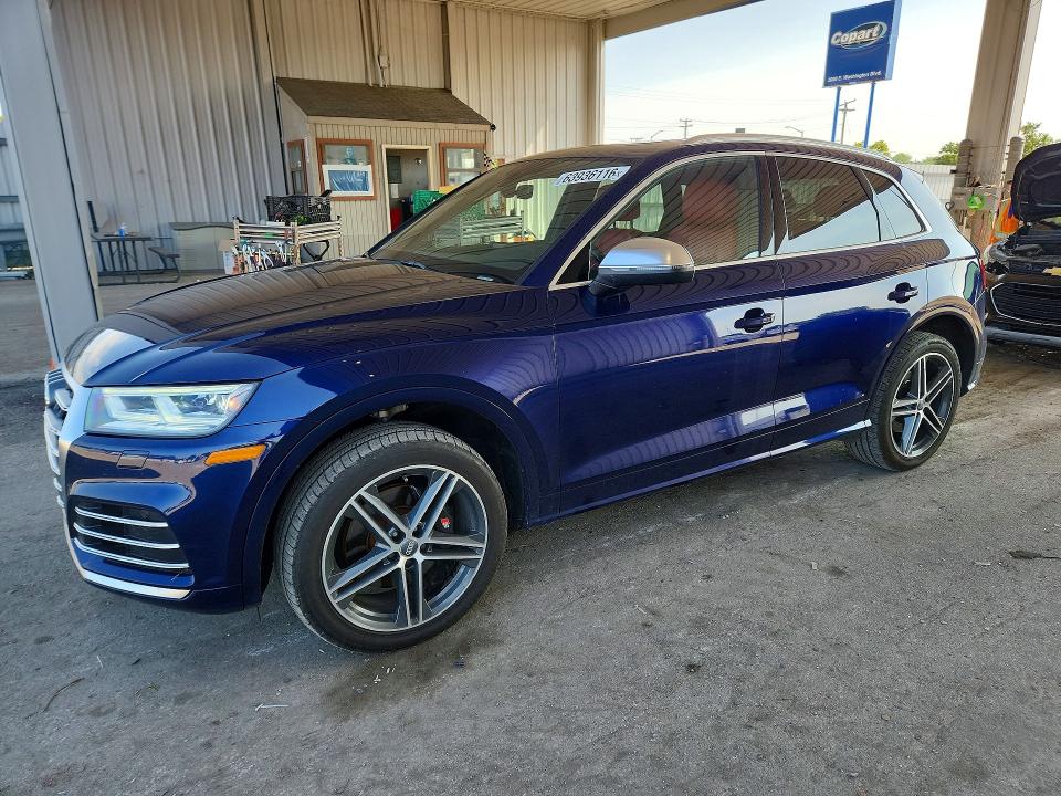 2018 Audi Sq5 VIN WA1A4AFY4J2148602 — COPART salvage auction photo