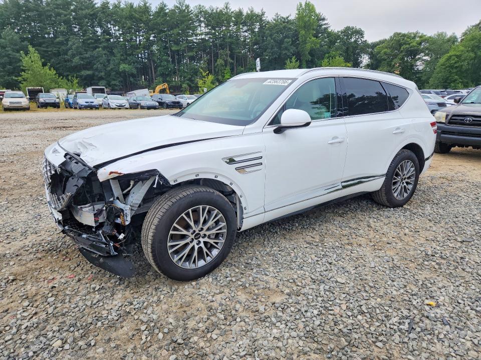 2026 Genesis Gv80 VIN KMUHC4SB6TU320854 COPART salvage auction — FRONT END, Fl - Certificate Of Title, sold $23,900 on 2026-09-11 (photo 1)