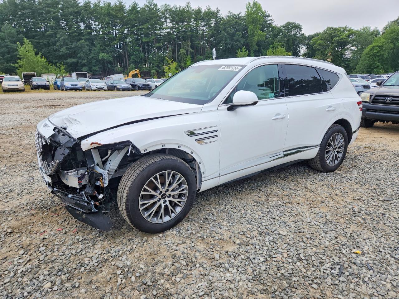 2026 Genesis Gv80 VIN KMUHC4SB6TU320854 COPART salvage auction — Front End, FL - CERTIFICATE OF TITLE, sold $23,900 on 2026-09-09 (photo 1)