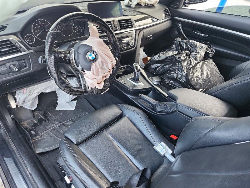 2018 BMW 4er VIN WBA4W9C55JAC09273 COPART salvage auction — FRONT END, Tn - Salvage Certificate, sold $3,600 on 2026-08-20 (photo 8)