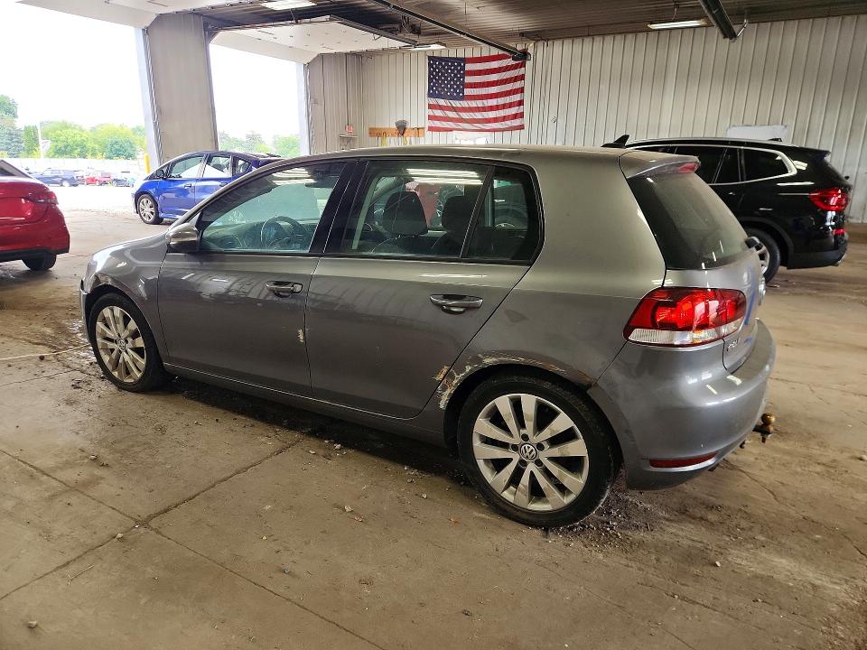 2013 Volkswagen Golf VIN WVWDM7AJ1DW019777 COPART salvage auction — MINOR DENT/SCRATCHES, WI - CERTIFICATE OF TITLE, sold $1,950 on 2026-08-10 (photo 2)