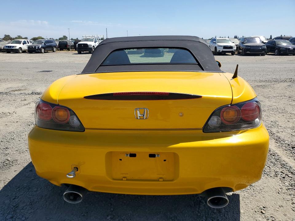 2007 Honda S2000 VIN JHMAP21447S001095 COPART salvage auction — FRONT END, CA - SALVAGE CERTIFICATE, sold $18,900 on 2026-08-27 (photo 6)