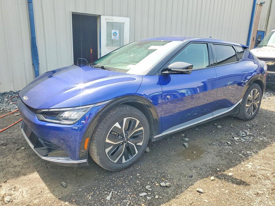 2023 Kia Ev6 VIN KNDC34LAXP5129084 COPART salvage auction — REAR END, NY - CERTIFICATE OF TITLE, sold $13,100 on 2026-08-17 (photo 1)