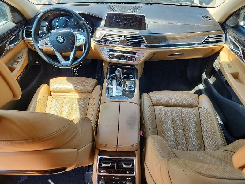 2016 BMW 7er VIN WBA7E2C50GG503948 COPART salvage auction — HAIL, Ok - Certificate Of Title, sold $4,400 on 2026-08-21 (photo 8)