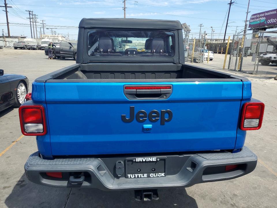 2023 Jeep Gladiator VIN 1C6HJTAG6PL559601 COPART salvage auction — FRONT END, CA - SALVAGE CERTIFICATE (P), sold $12,100 on 2026-08-31 (photo 6)