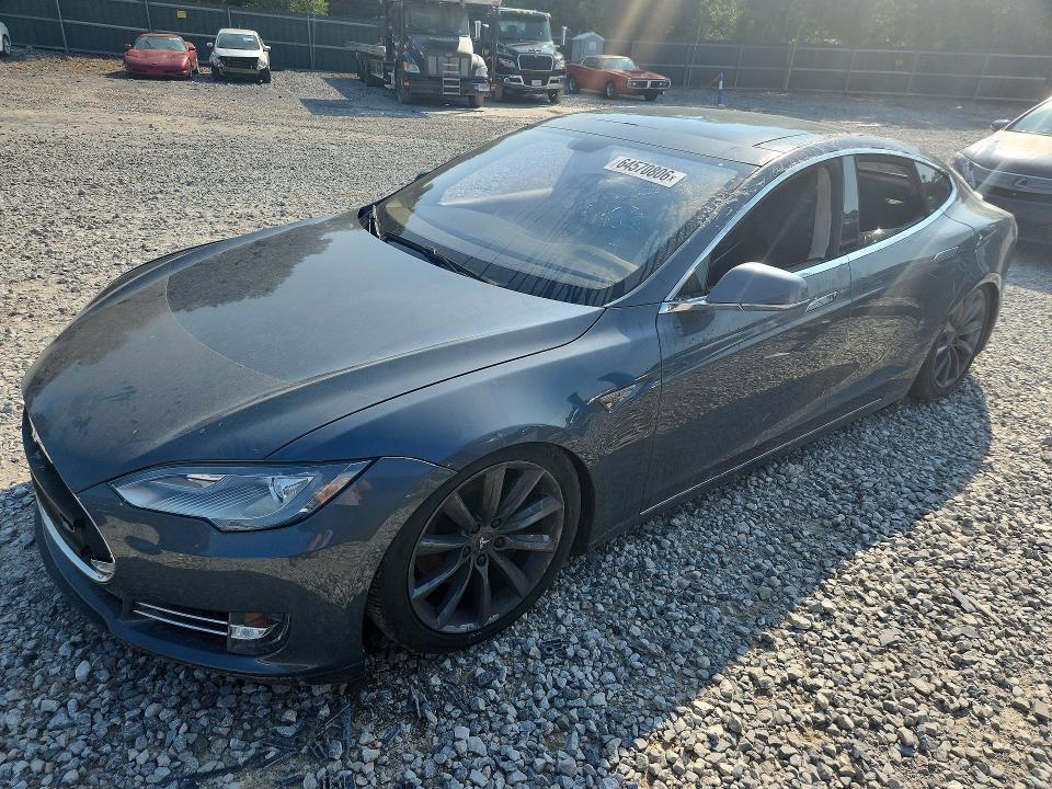 2012 Tesla Model s VIN 5YJSA1CP8CFP01797 — COPART salvage auction photo