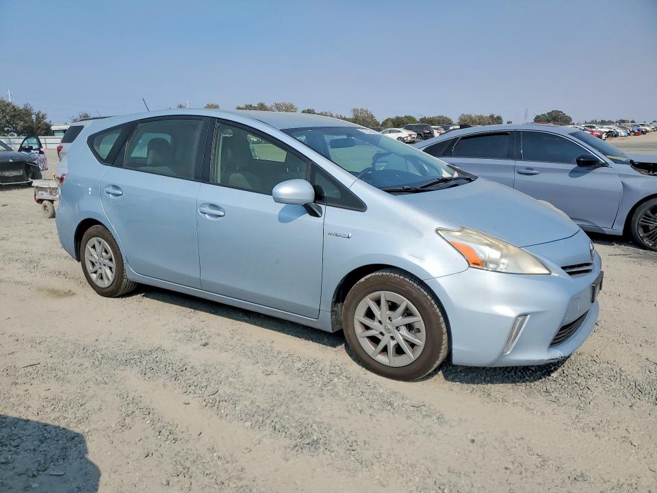 2012 Toyt Prius VIN JTDZN3EUXC3133292 COPART salvage auction — NORMAL WEAR, Ca - Dis/Dlr/Exp Only Clean Title, sold $800 on 2026-09-08 (photo 4)