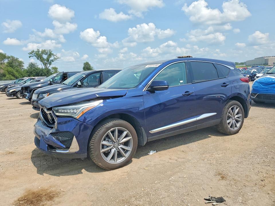 2021 Acura Rdx VIN 5J8TC2H54ML004963 — COPART salvage auction photo